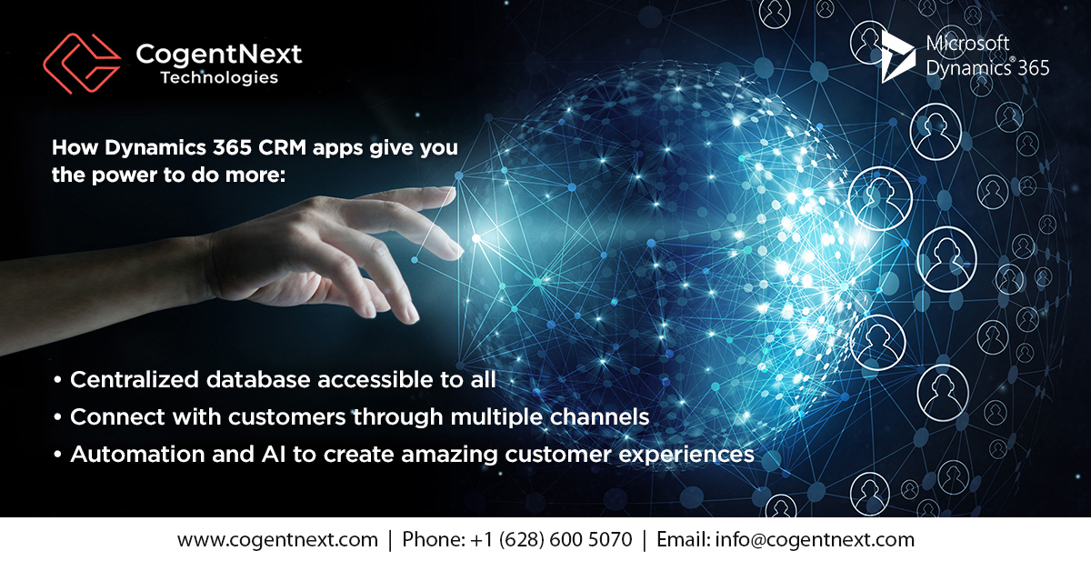 how dynamics 365 CRM apps give you the power to do more