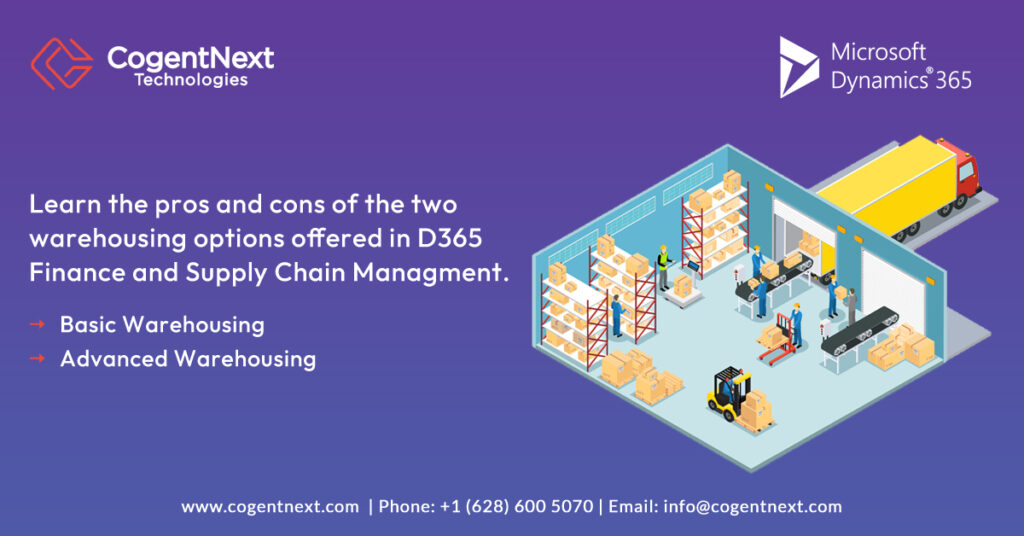 Basic Warehousing vs. Advanced Warehousing